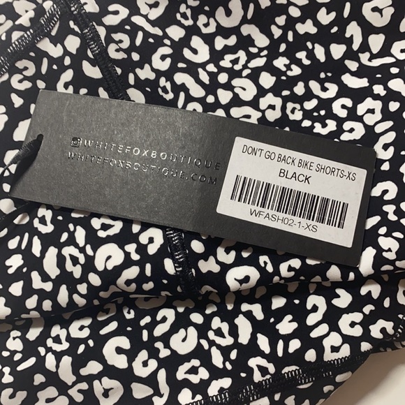 White Fox Active biker shorts - Picture 3 of 3